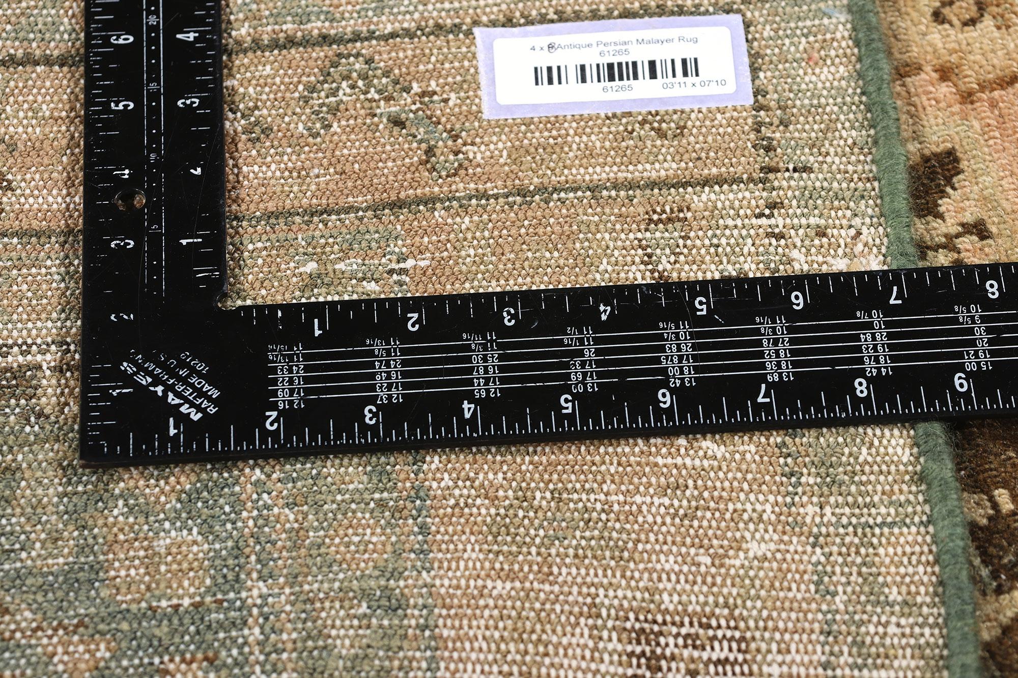 Alfombra persa antigua Malayer Alfombra de calle siglo XX en venta