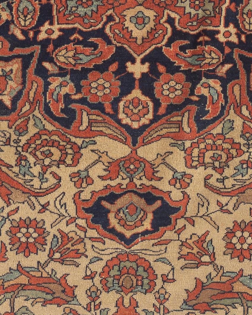 Antiker persischer Malayer-Teppich, um 1880 im Zustand „Gut“ im Angebot in Secaucus, NJ