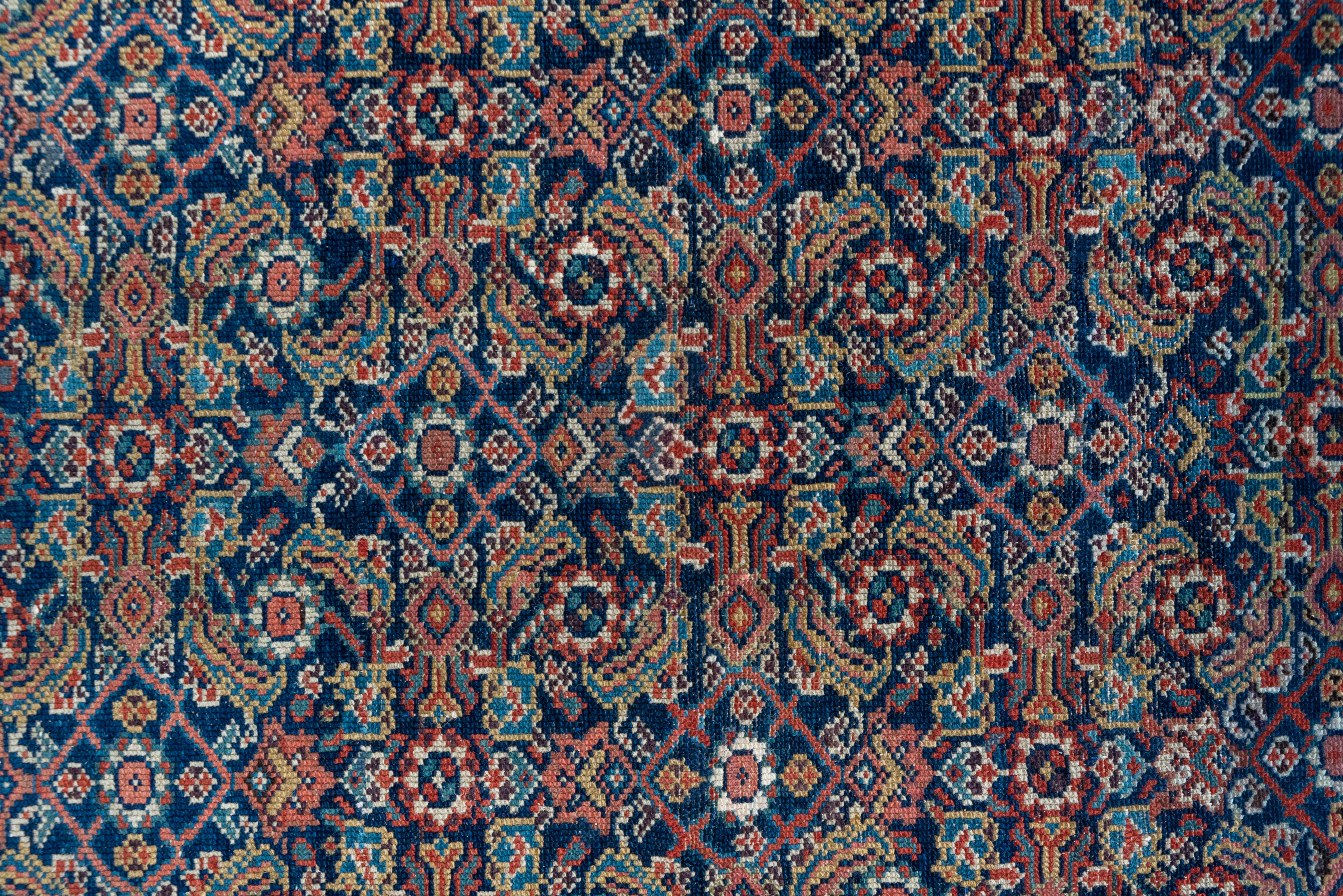 Antique Persian Malayer Rug, circa 1910s, Excellent Colors In Good Condition For Sale In New York, NY