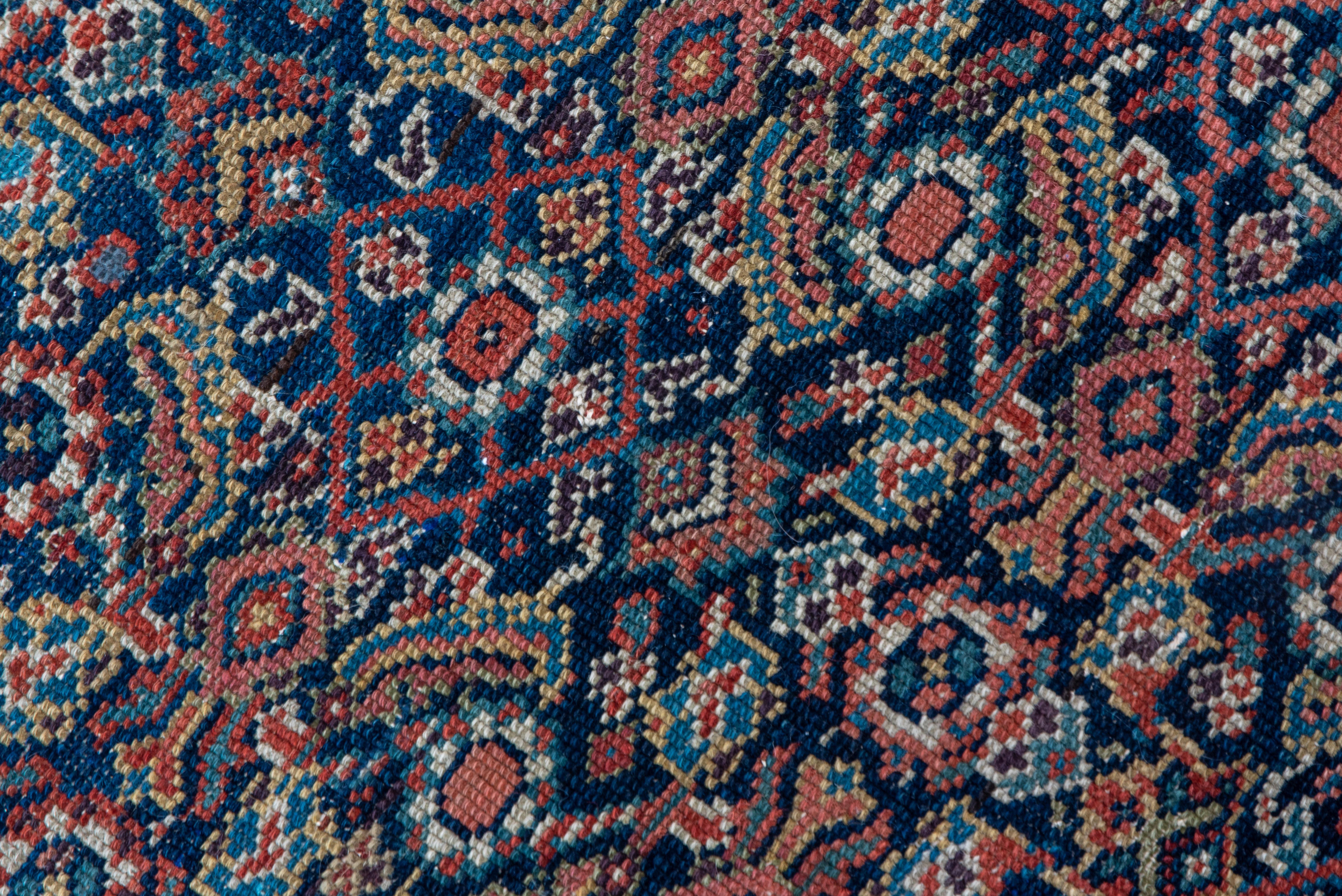Early 20th Century Antique Persian Malayer Rug, circa 1910s, Excellent Colors For Sale