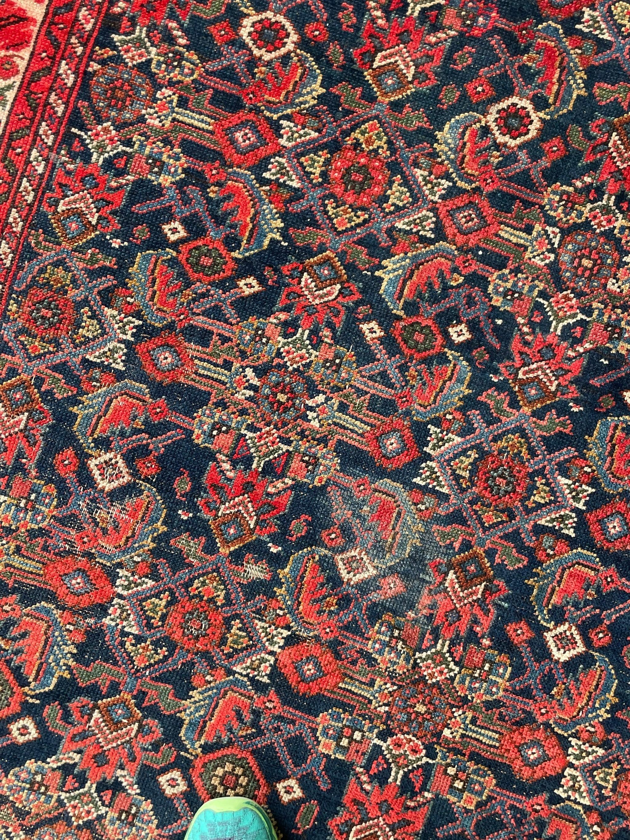 Antique Persian Malayer Rug, circa 1920-1930's For Sale 7
