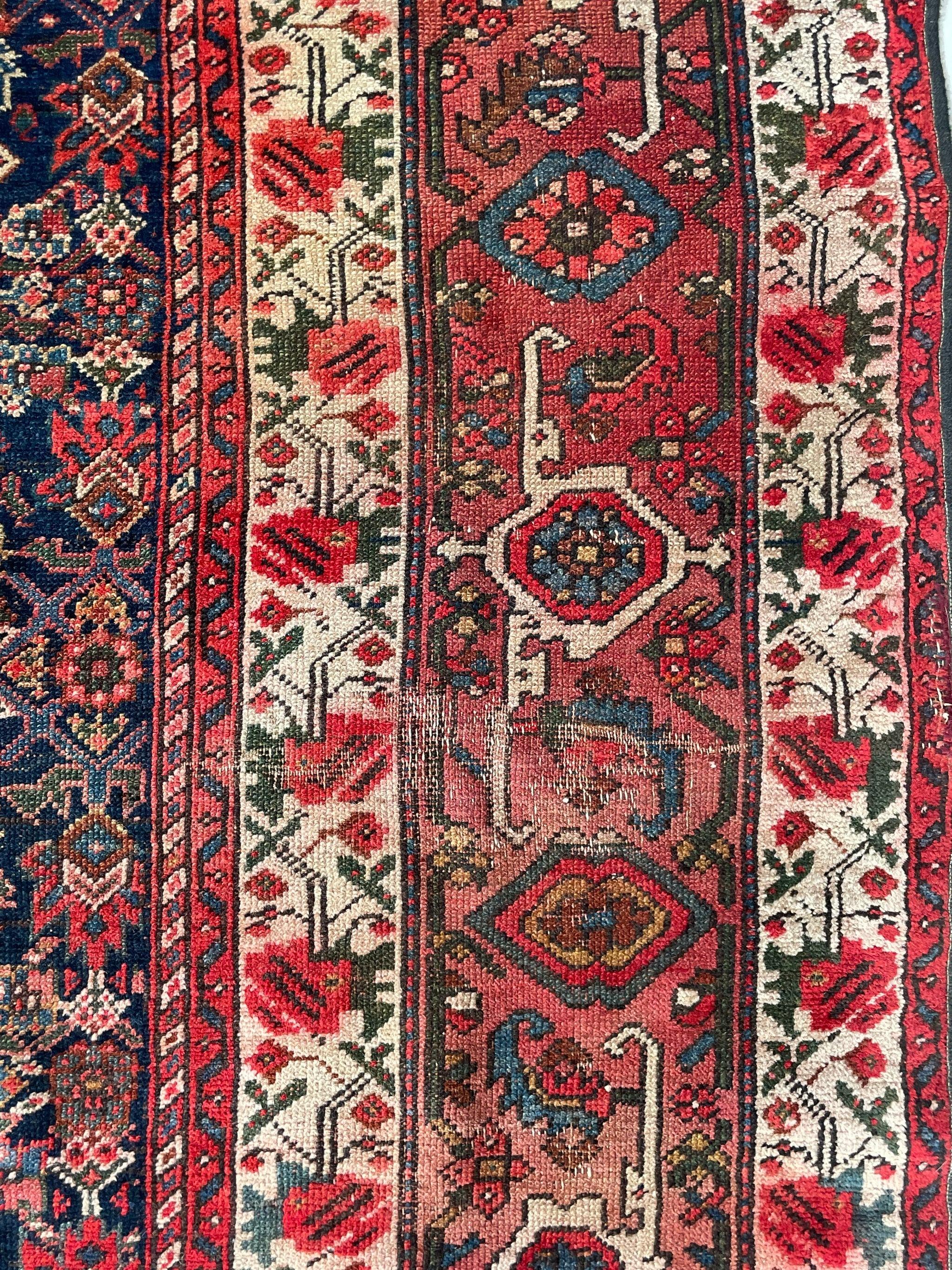 Antique Persian Malayer Rug, circa 1920-1930's For Sale 4