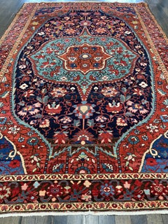 Antique Persian Malayer Rug, Circa 1920