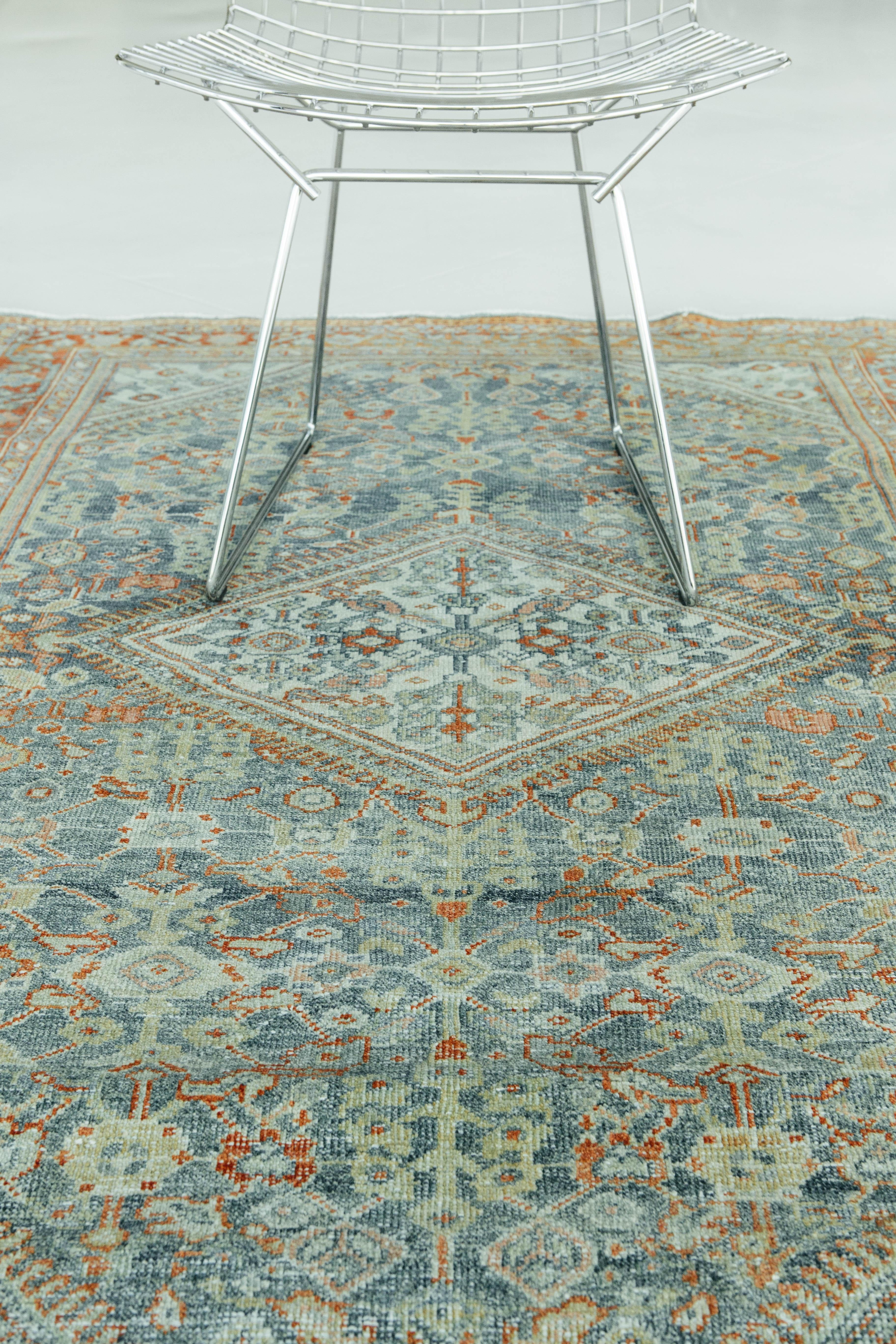 Tapis persan ancien Malayer en vente 3