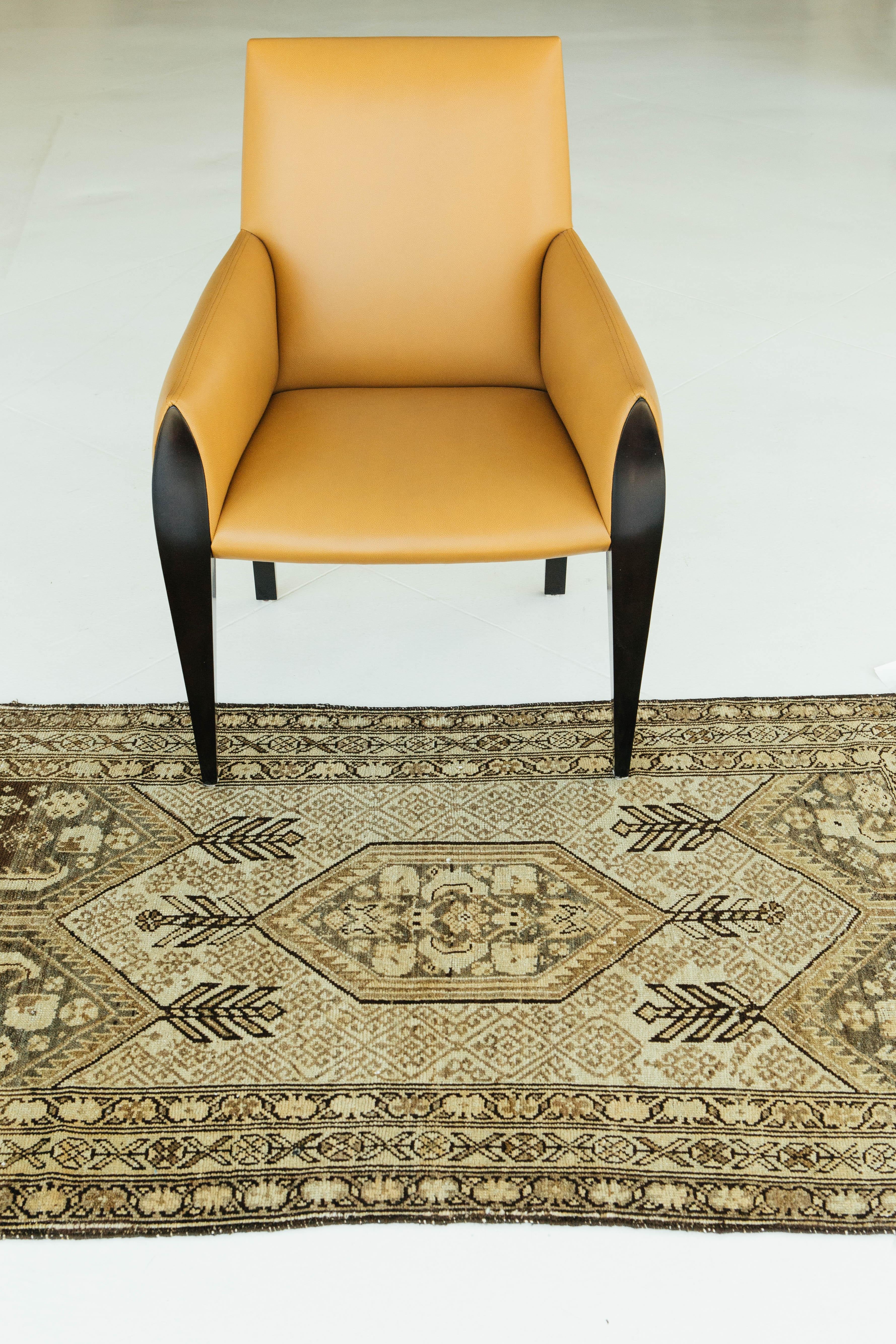 Antiker persischer Malayer-Teppich im Angebot 4