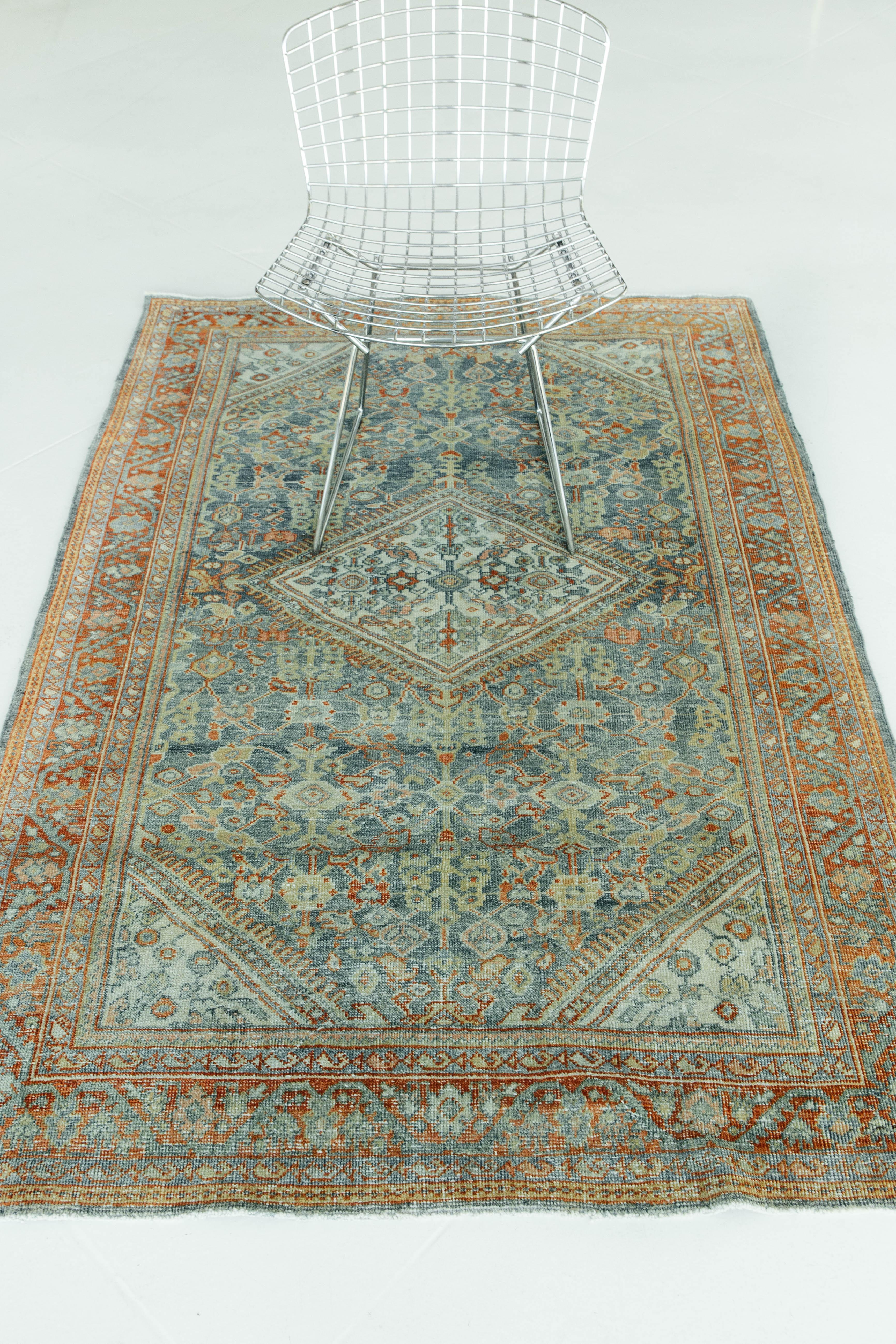 Tapis persan ancien Malayer en vente 5