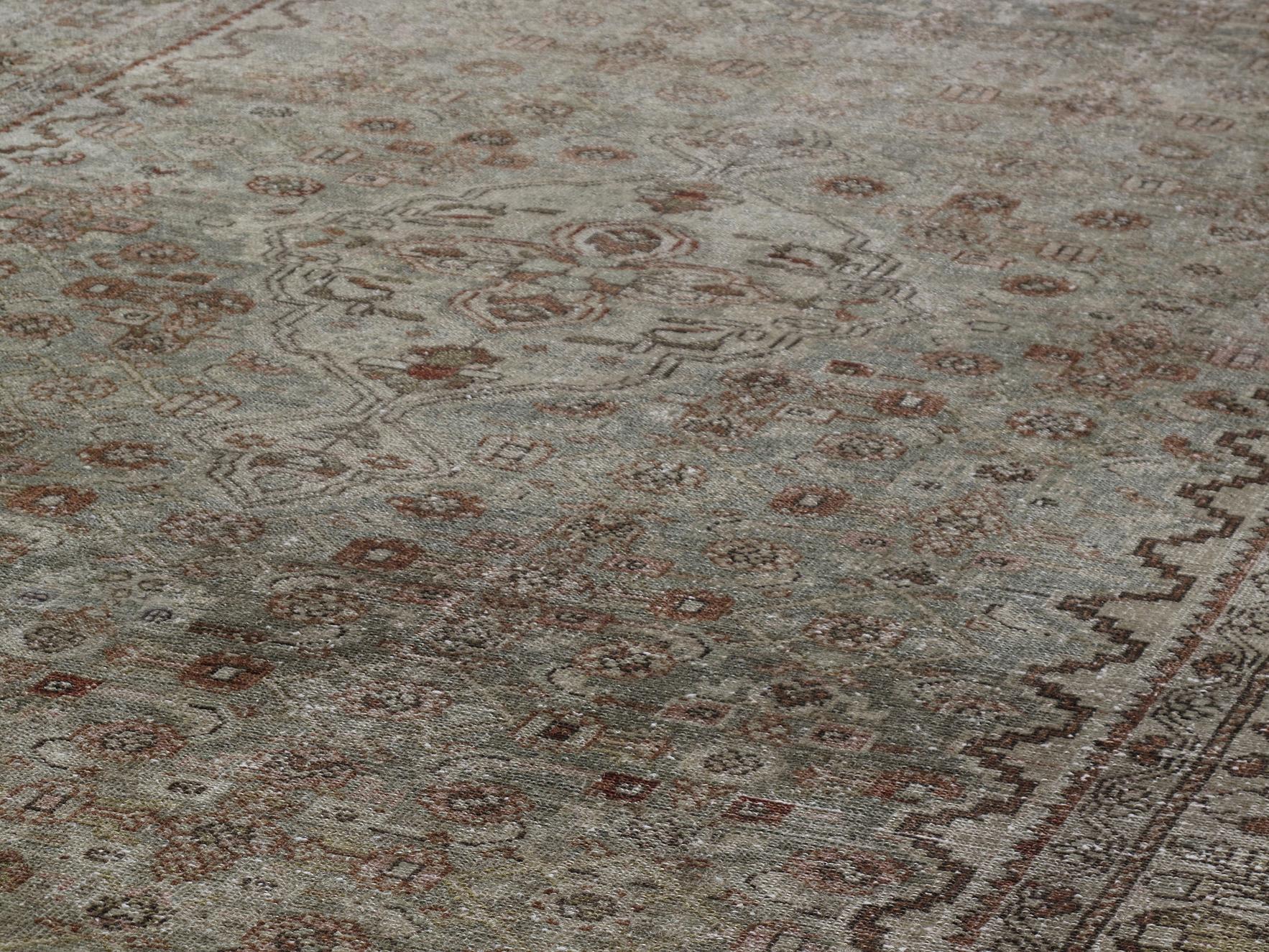 Malayer rugs are named after a major rug weaving village in central west Iran. The village was known for producing extremely fine rugs in the 19th century. They are often characterized by their rich motifs and commonly have a repeated pattern or a