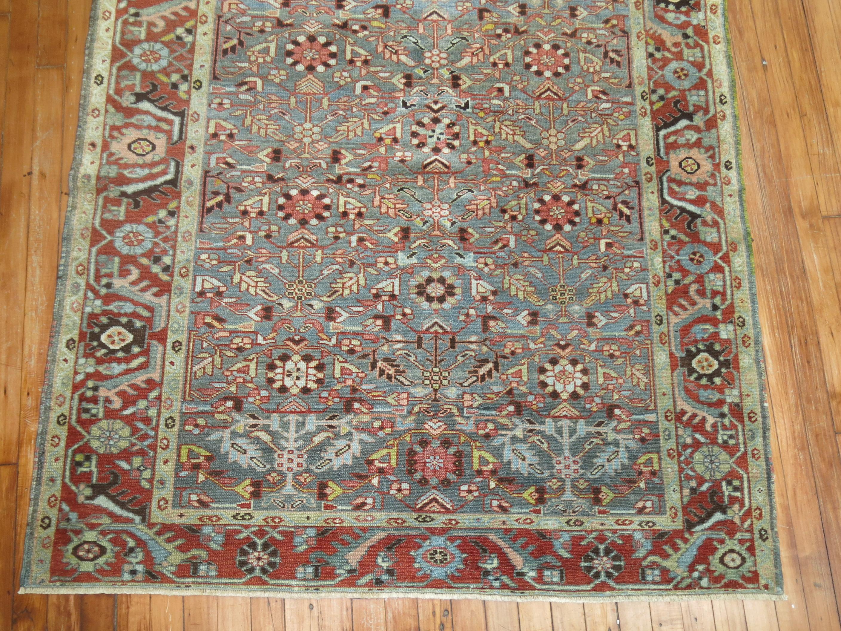 Agra Antique Persian Malayer Rug For Sale