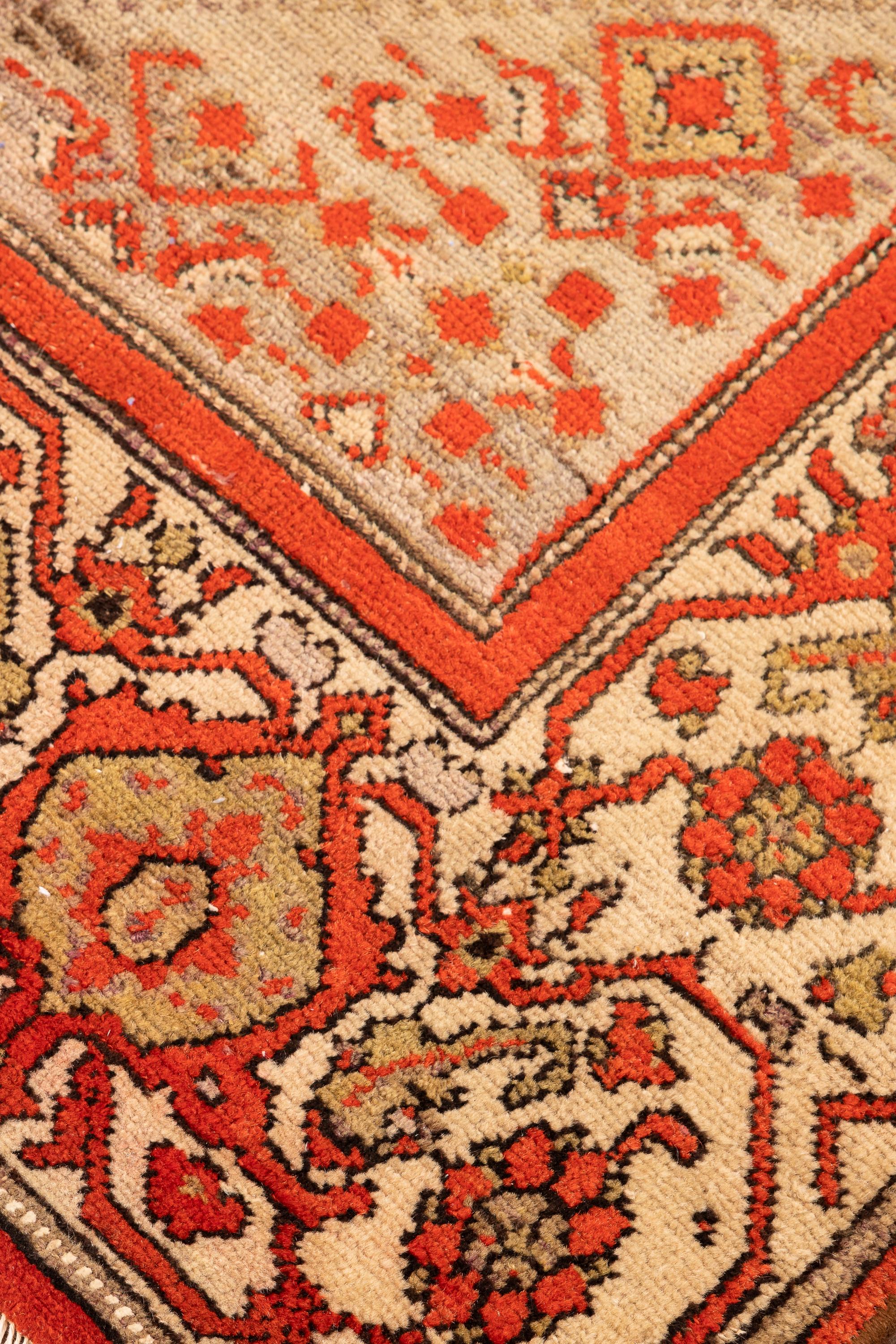 Hand-Knotted Antique Persian Malayer Rug Gallery For Sale