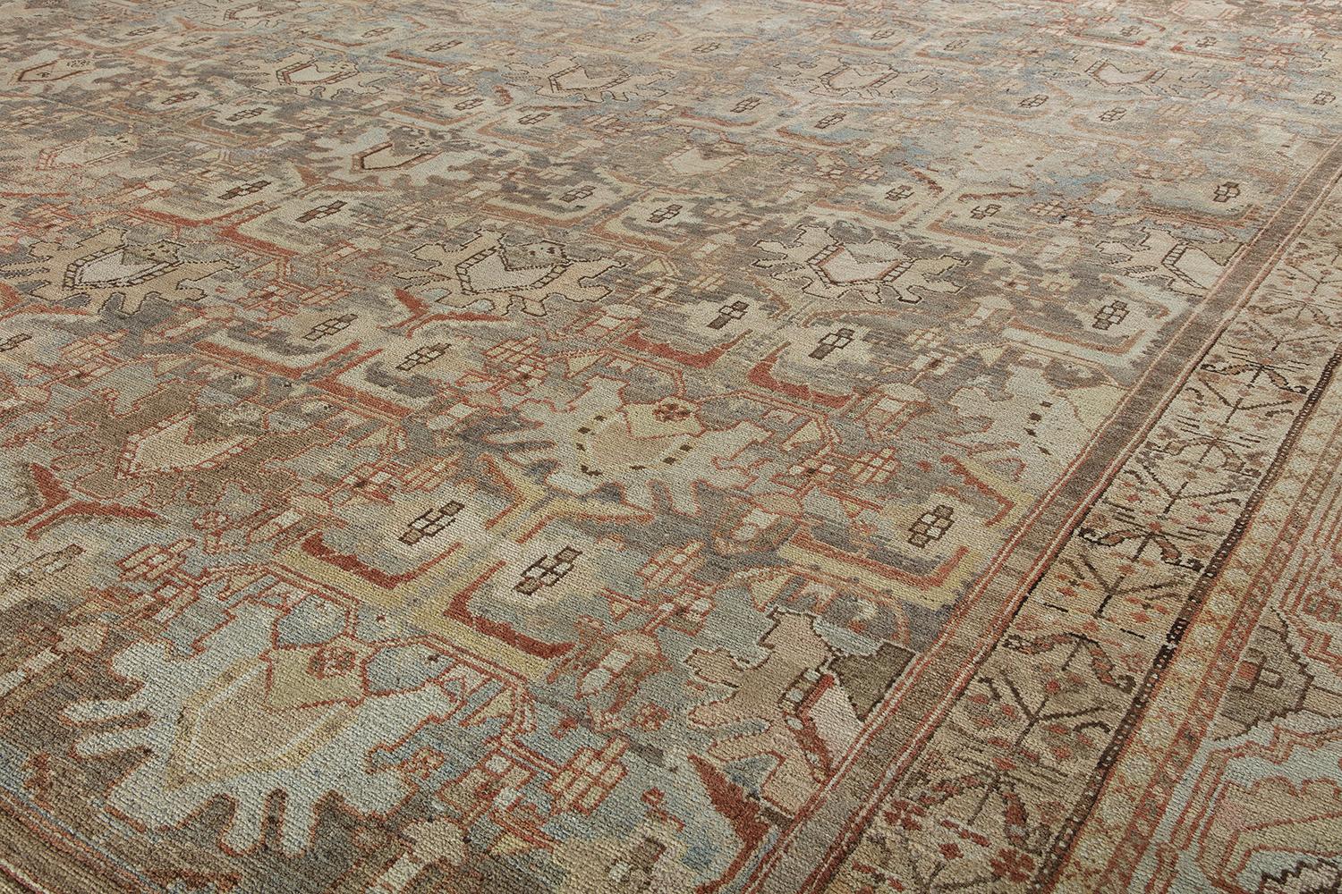 Antiker persischer Malayer-Teppich (Handgeknüpft) im Angebot
