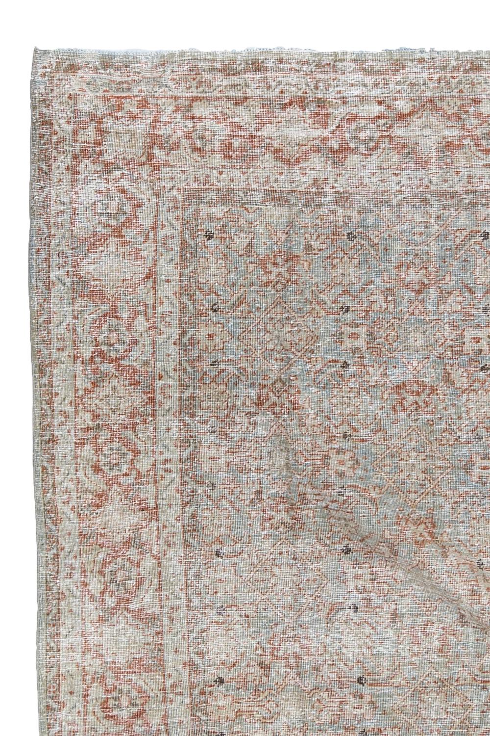 Antique Persian Malayer Rug In Good Condition For Sale In West Palm Beach, FL