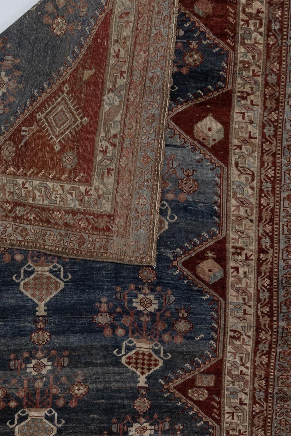  Antique Persian Malayer Rug In Good Condition For Sale In West Palm Beach, FL