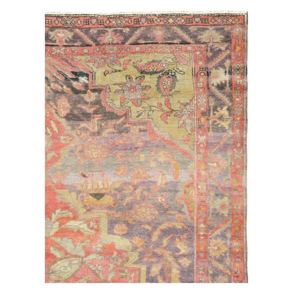 Antique Persian Malayer Rug In Good Condition In New York, NY