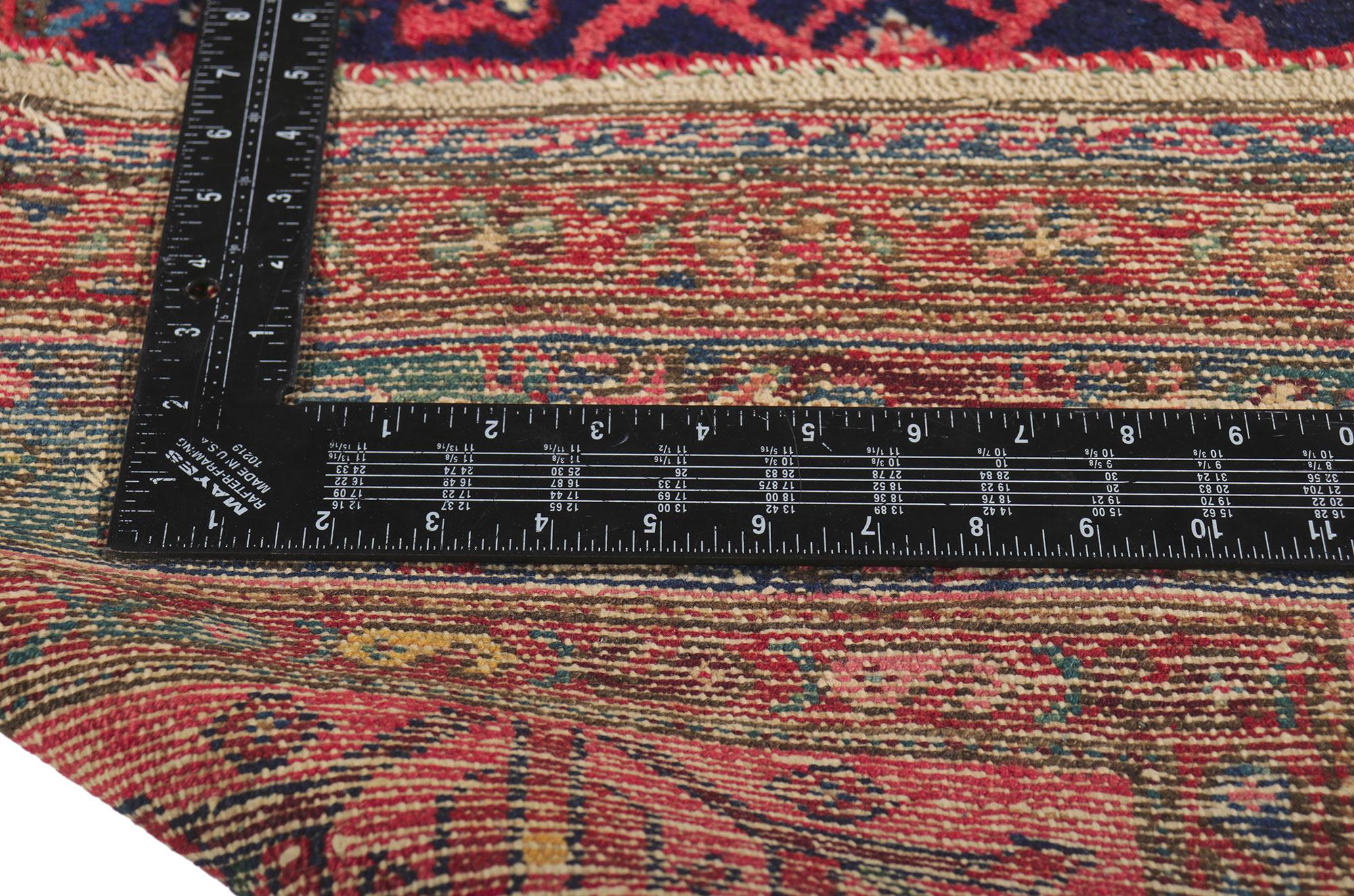 Antique Persian Malayer Rug In Good Condition For Sale In Dallas, TX