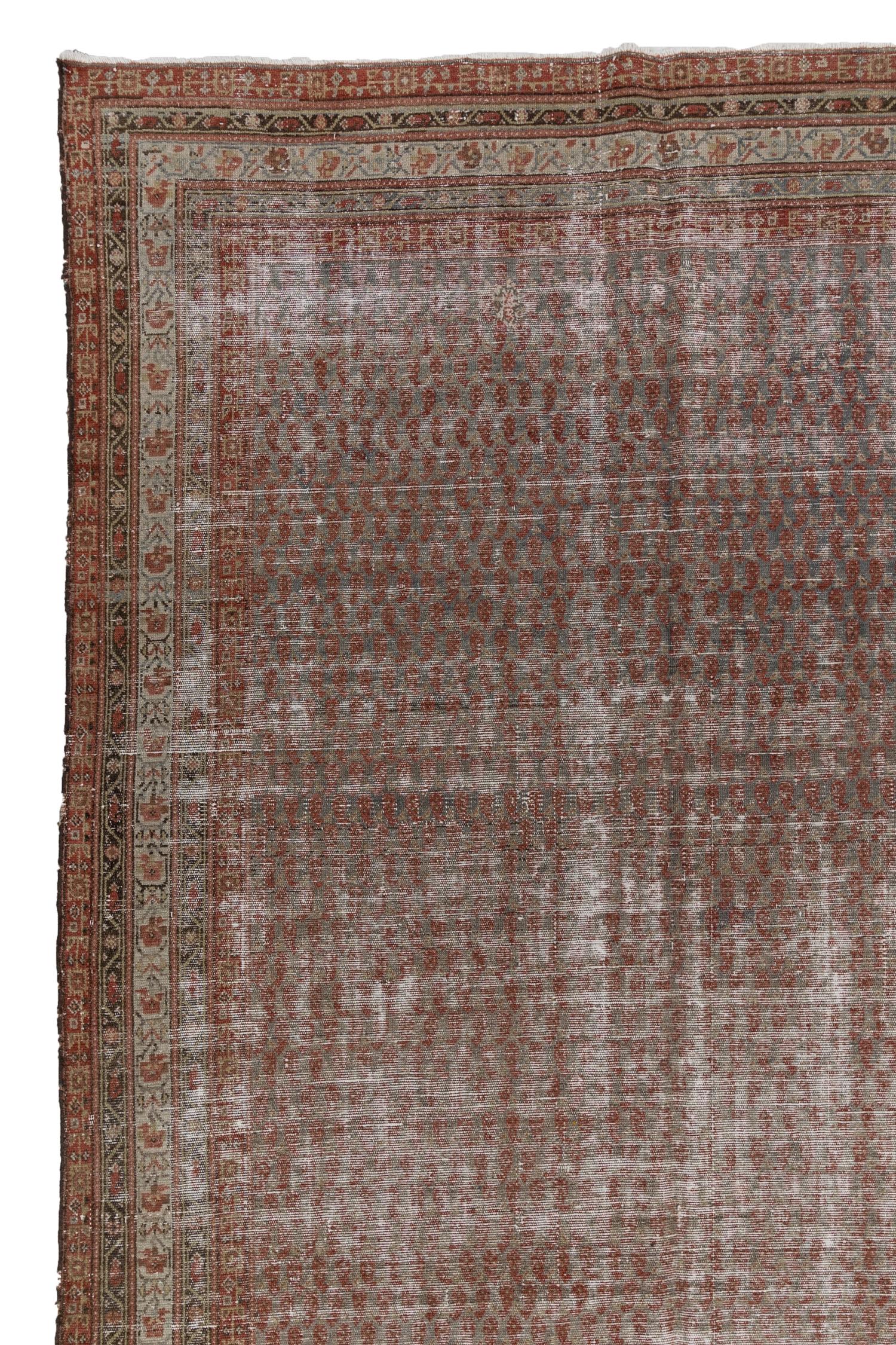 20th Century Antique Persian Malayer Rug