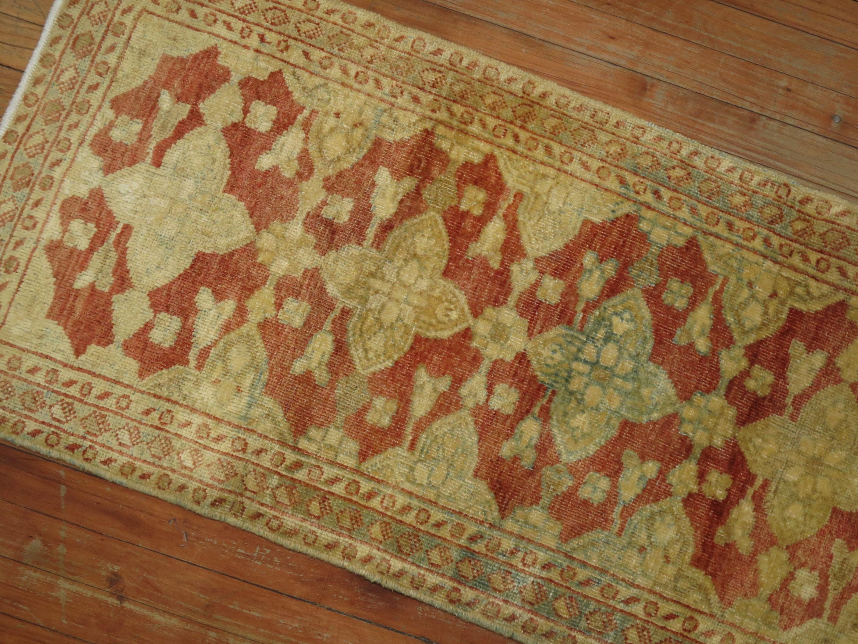 Wool Antique Persian Malayer Rug