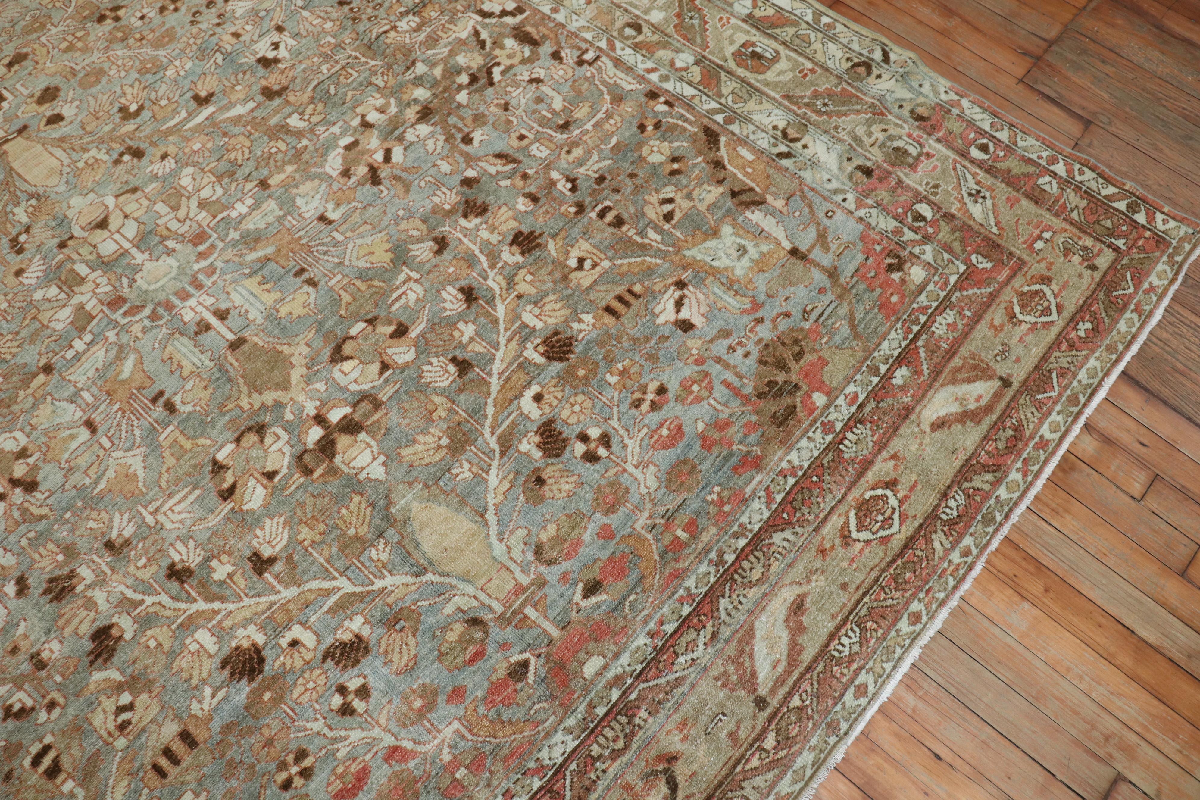 Antique Persian Malayer Rug In Good Condition For Sale In New York, NY