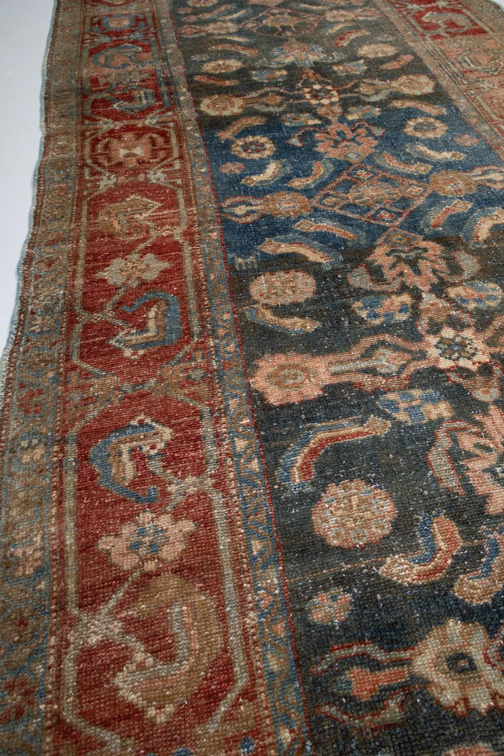 Wool  Antique Persian Malayer Rug For Sale