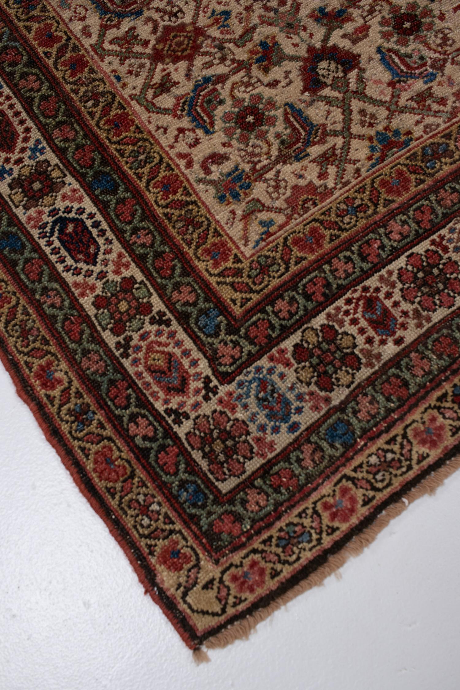 20ième siècle Tapis persan ancien Malayer en vente
