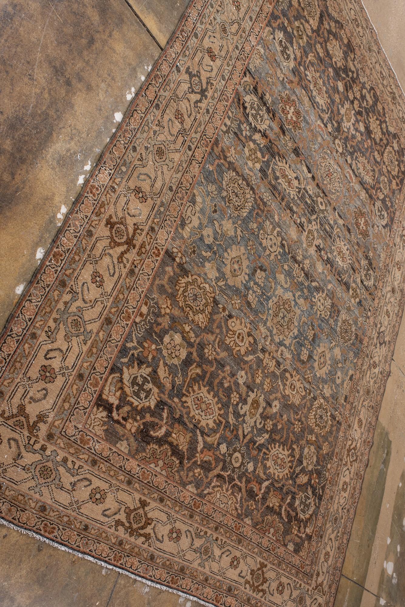 20ième siècle Tapis persan ancien Malayer en vente
