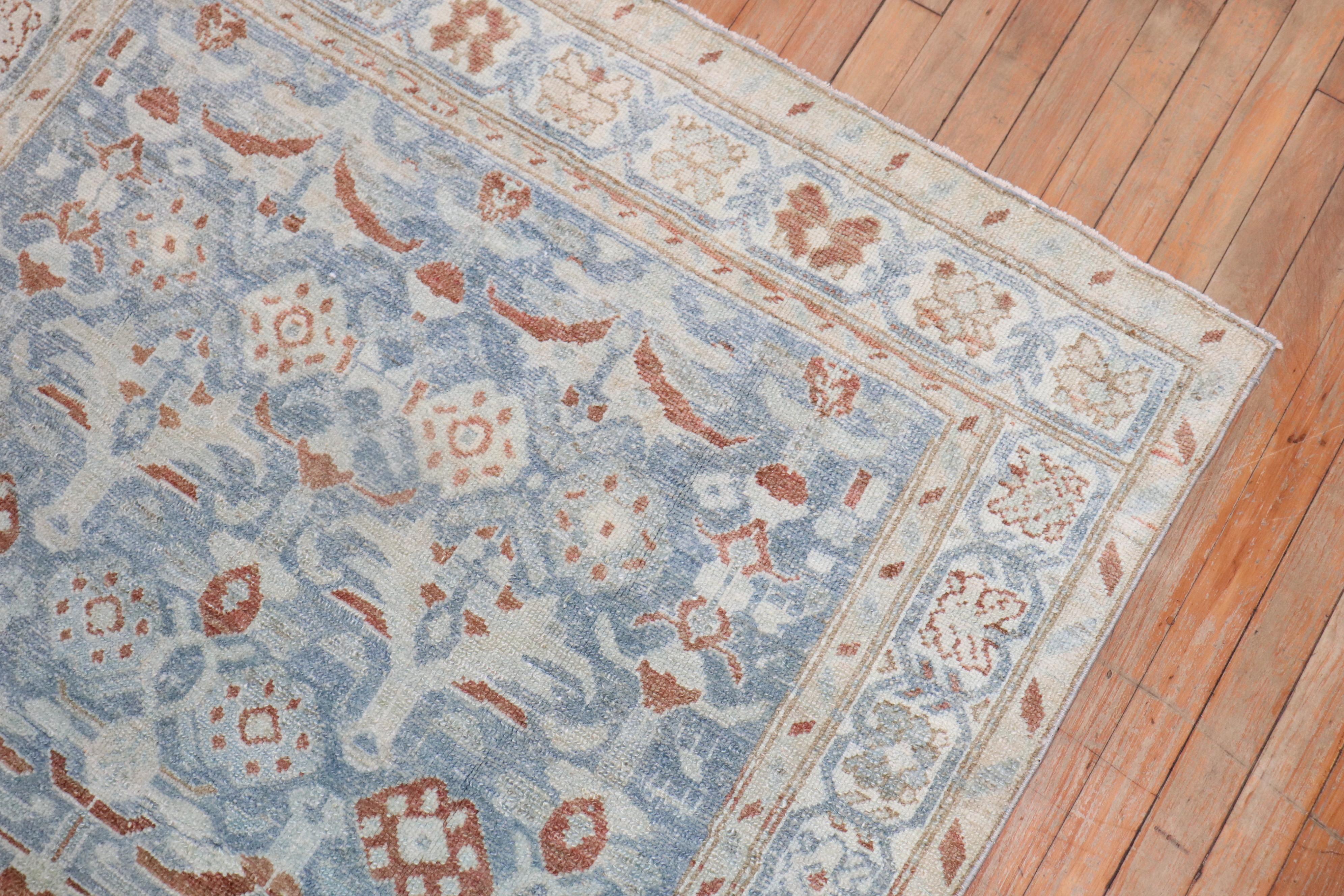 20th Century  Antique Persian Malayer Rug For Sale