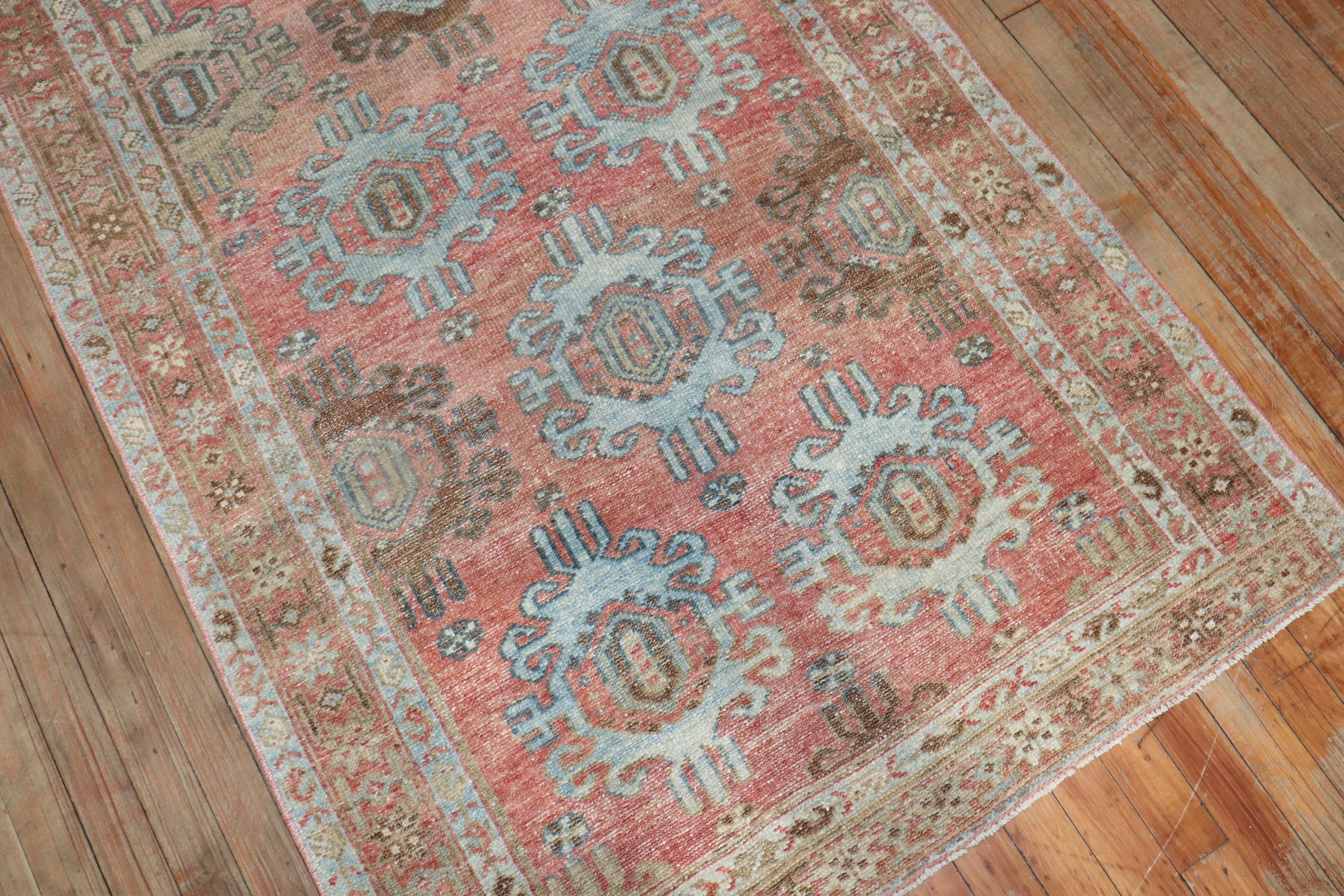 20th Century Antique Persian Malayer Rug For Sale