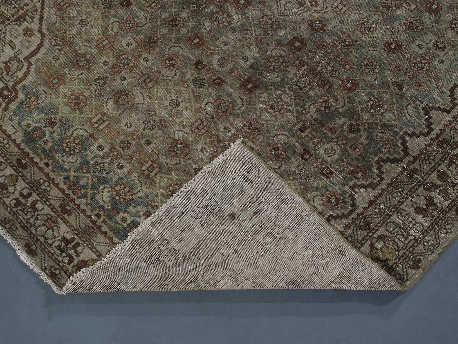 Laine Tapis persan ancien Malayer en vente