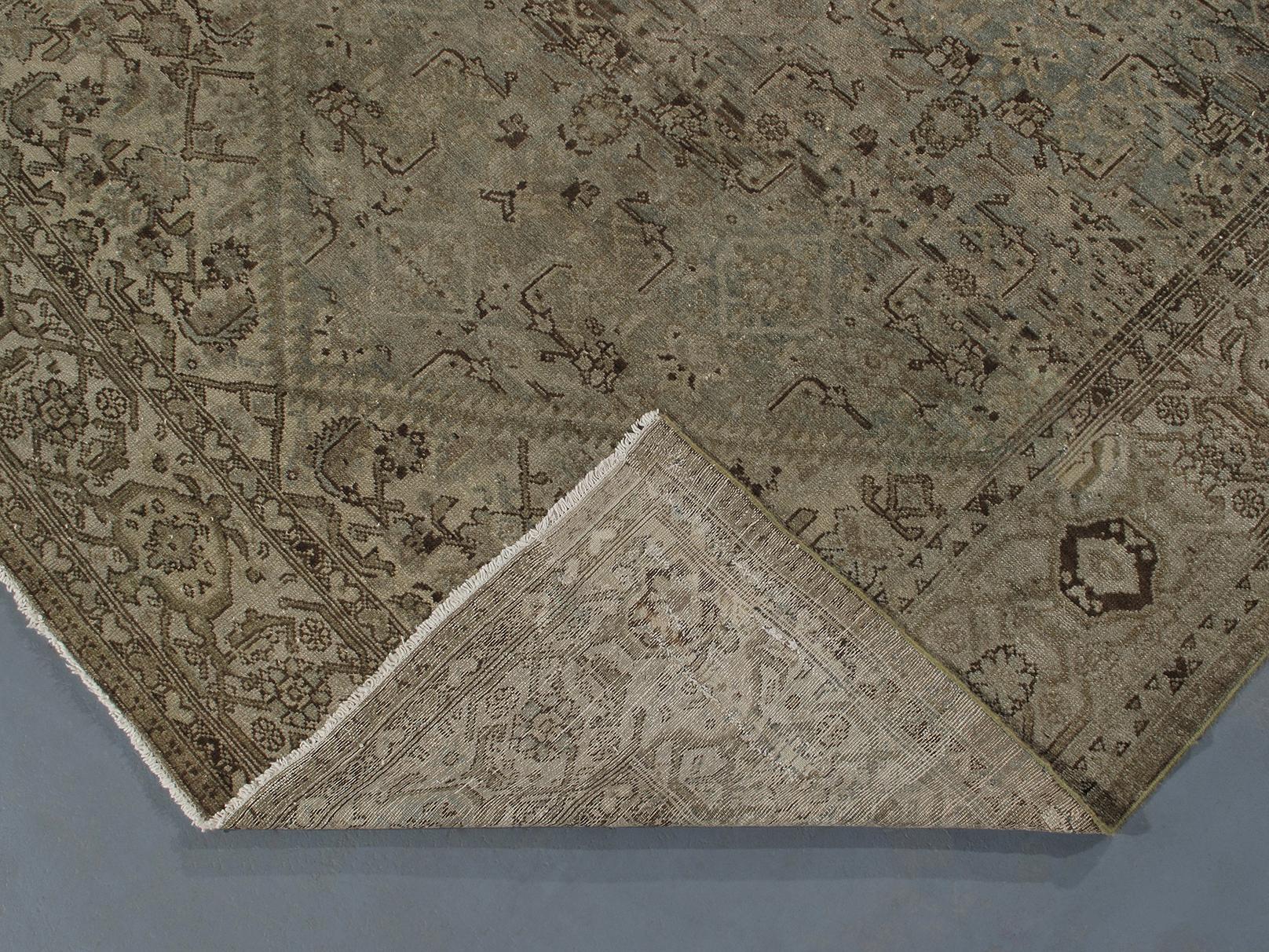 Antiker persischer Malayer-Teppich (Wolle) im Angebot