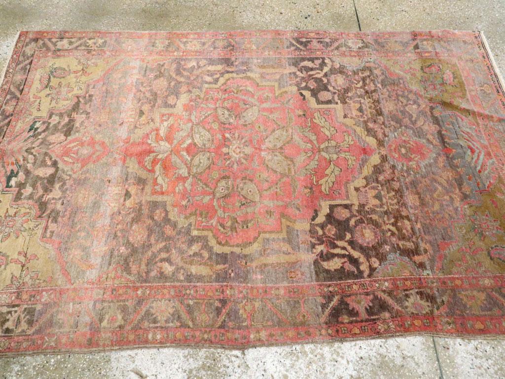 Antique Persian Malayer Rug 2