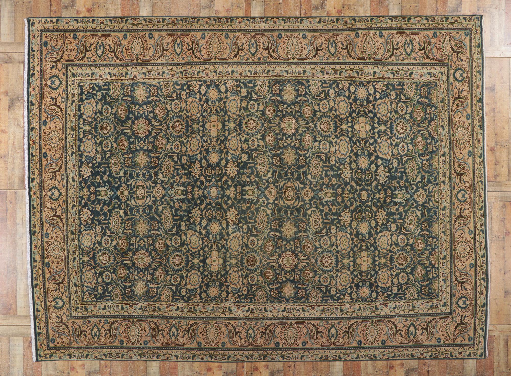 Antique Persian Malayer Rug 2