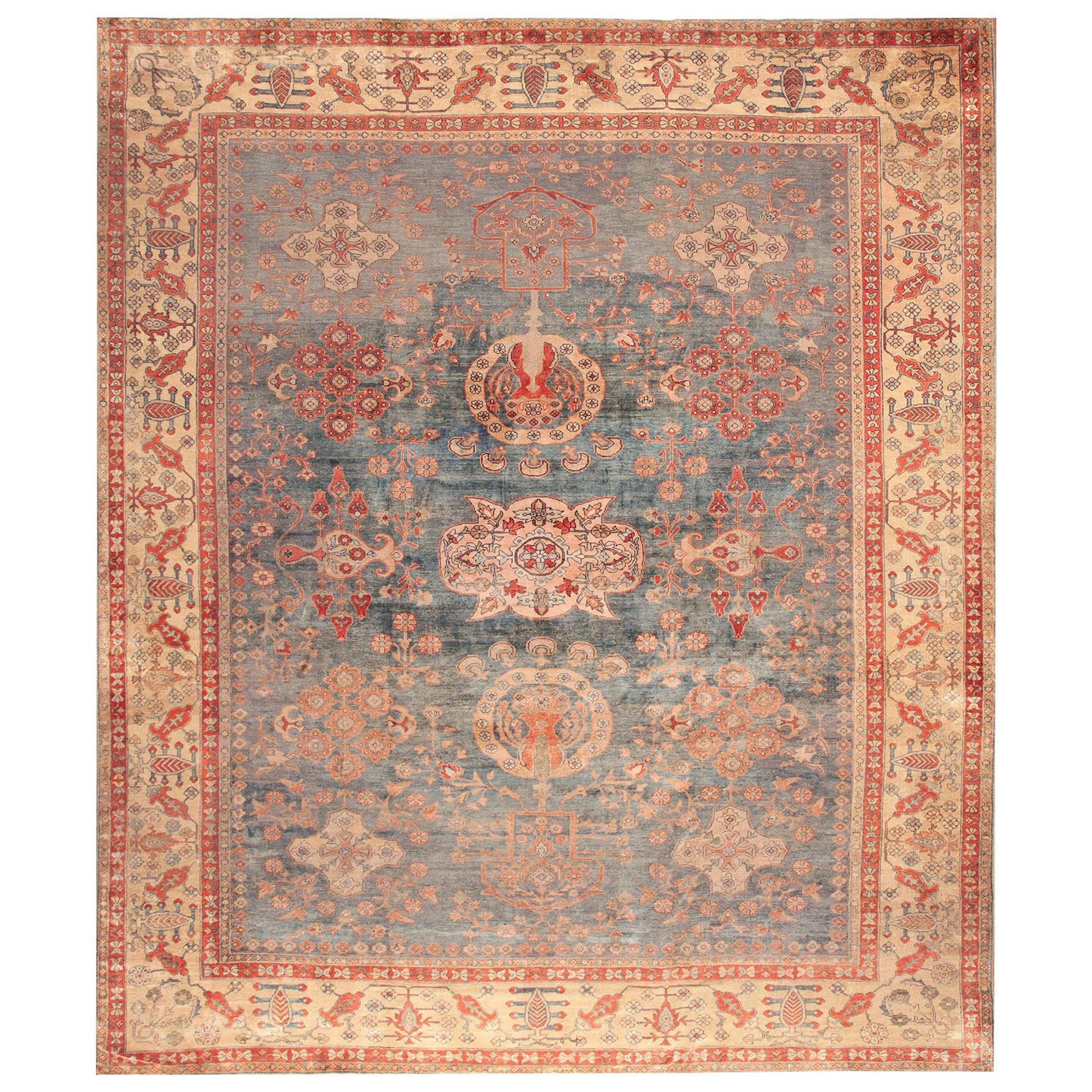 Early 20th Century Persian Malayer Carpet ( 11' x 12'8" - 335 - 385 ) For Sale