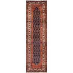 Tapis persan Malayer du début du 20ème siècle ( 3' x 10'2" - 92 x 310 )
