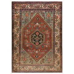 Early 20th Century Persian Malayer Carpet ( 3'4" x 4'10" - 102 x 147 )