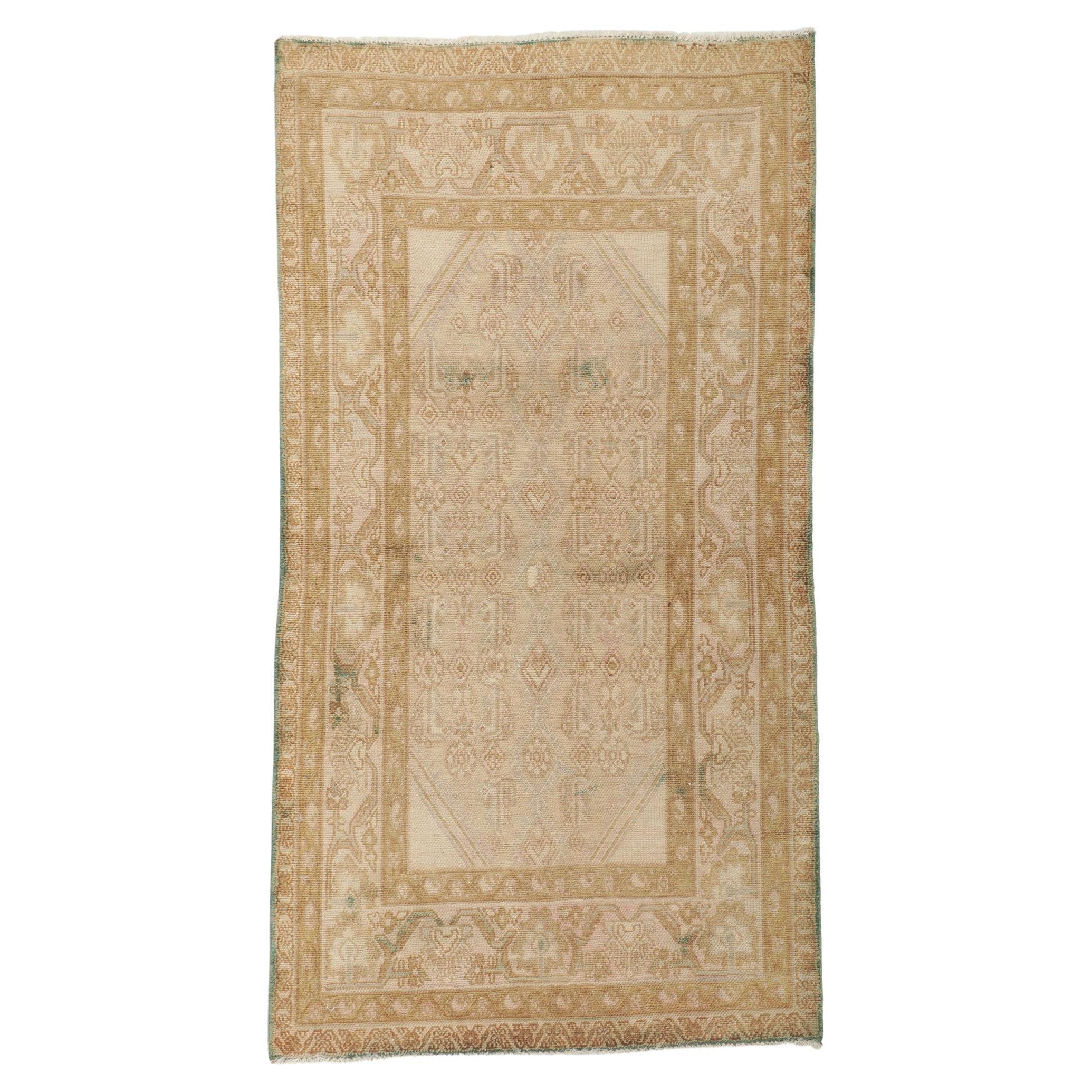 Antique Persian Malayer Rug For Sale