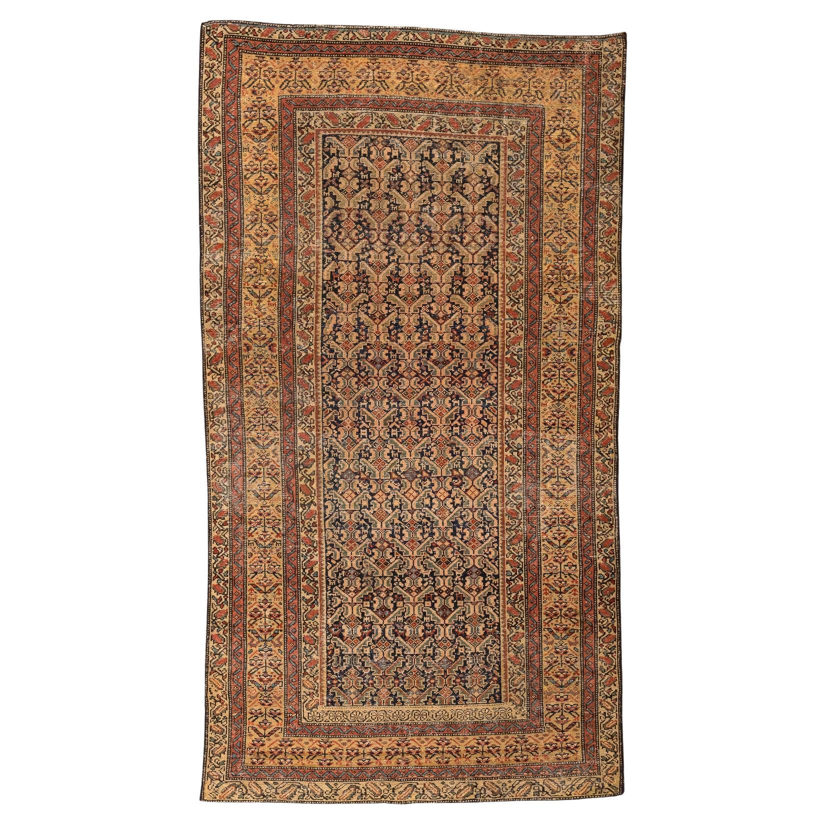 Antique Persian Malayer Rug  For Sale