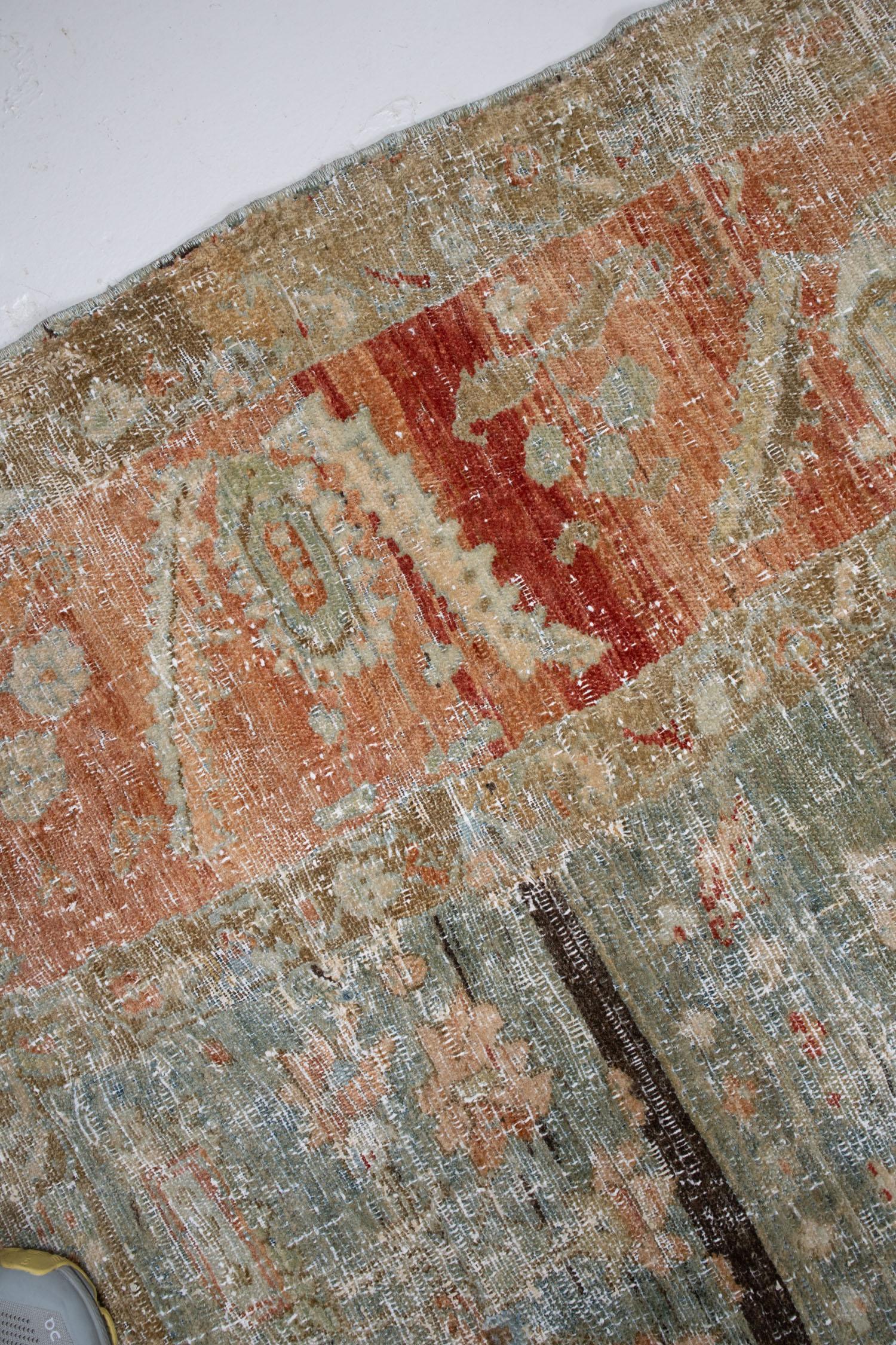 Antiker persischer Malayer-Teppich L2591 (Wolle) im Angebot
