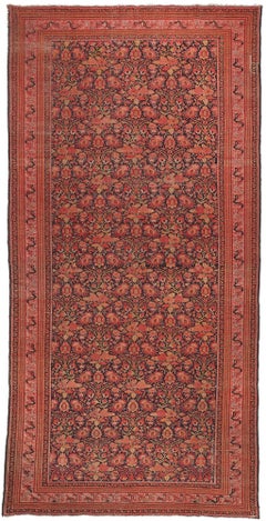 Antique Persian Malayer Rug  Rustic Elegance Meets Timeless Style