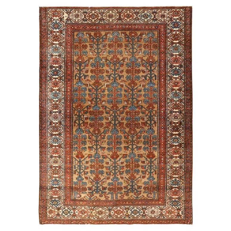 Alfombra Persa Antigua Malayer - Tamaño: 5'10x4'2