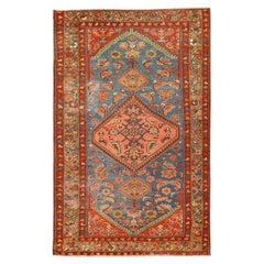 Alfombra Persa Antigua Malayer - Tamaño: 1,5 m x 1,8 m