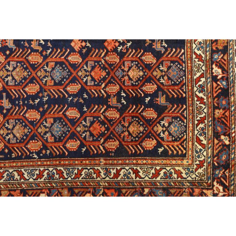 Alfombra Persa Antigua Malayer - Tamaño: 6'3x4'8 en Bueno estado para la venta en Los Angeles, CA