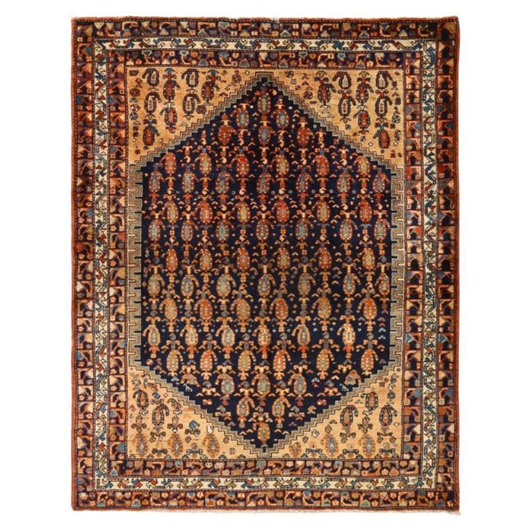 Antique Persian Malayer Rug - Size: 6'3x5'2