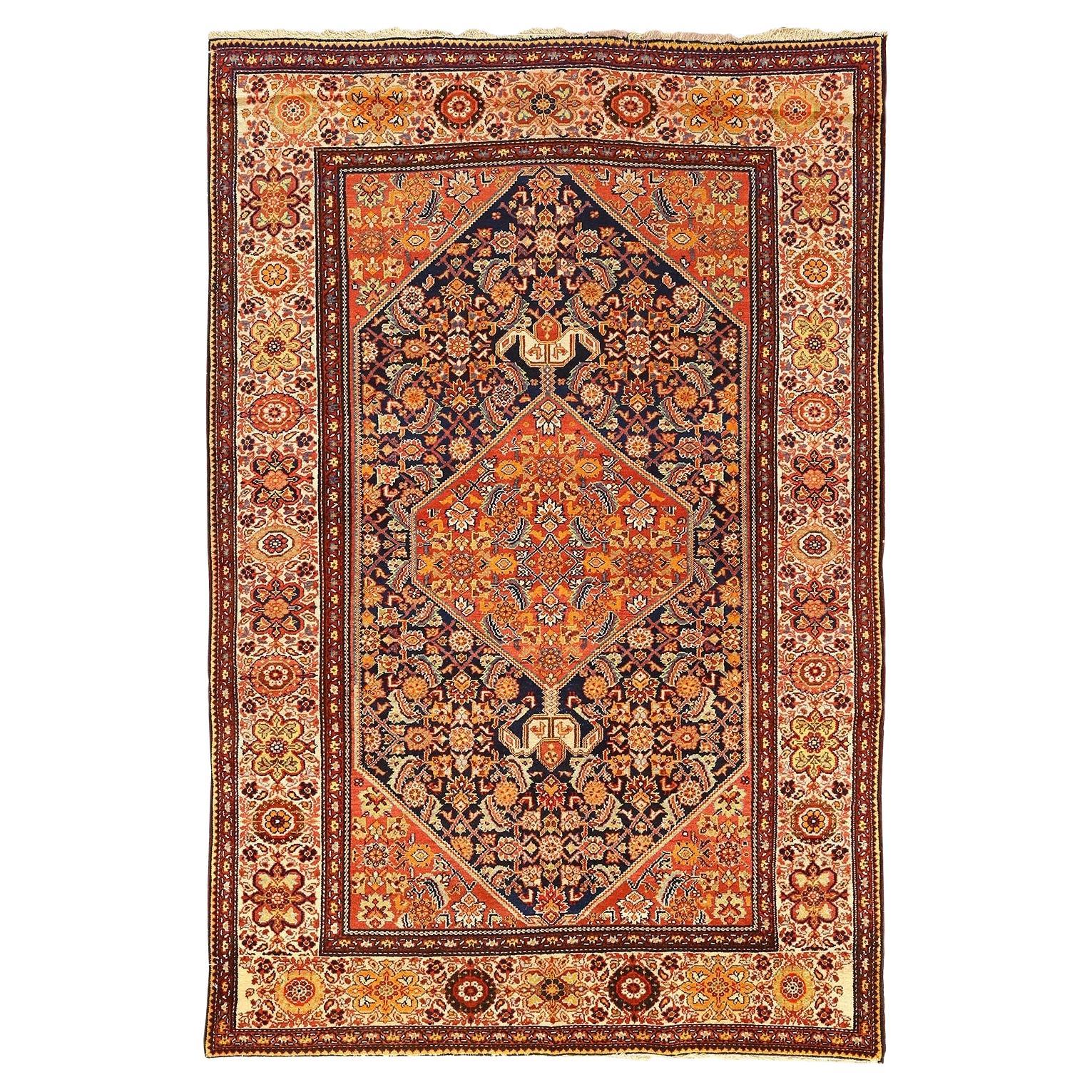 Antique Persian Malayer Rug - Size: 6'5 X 4'3