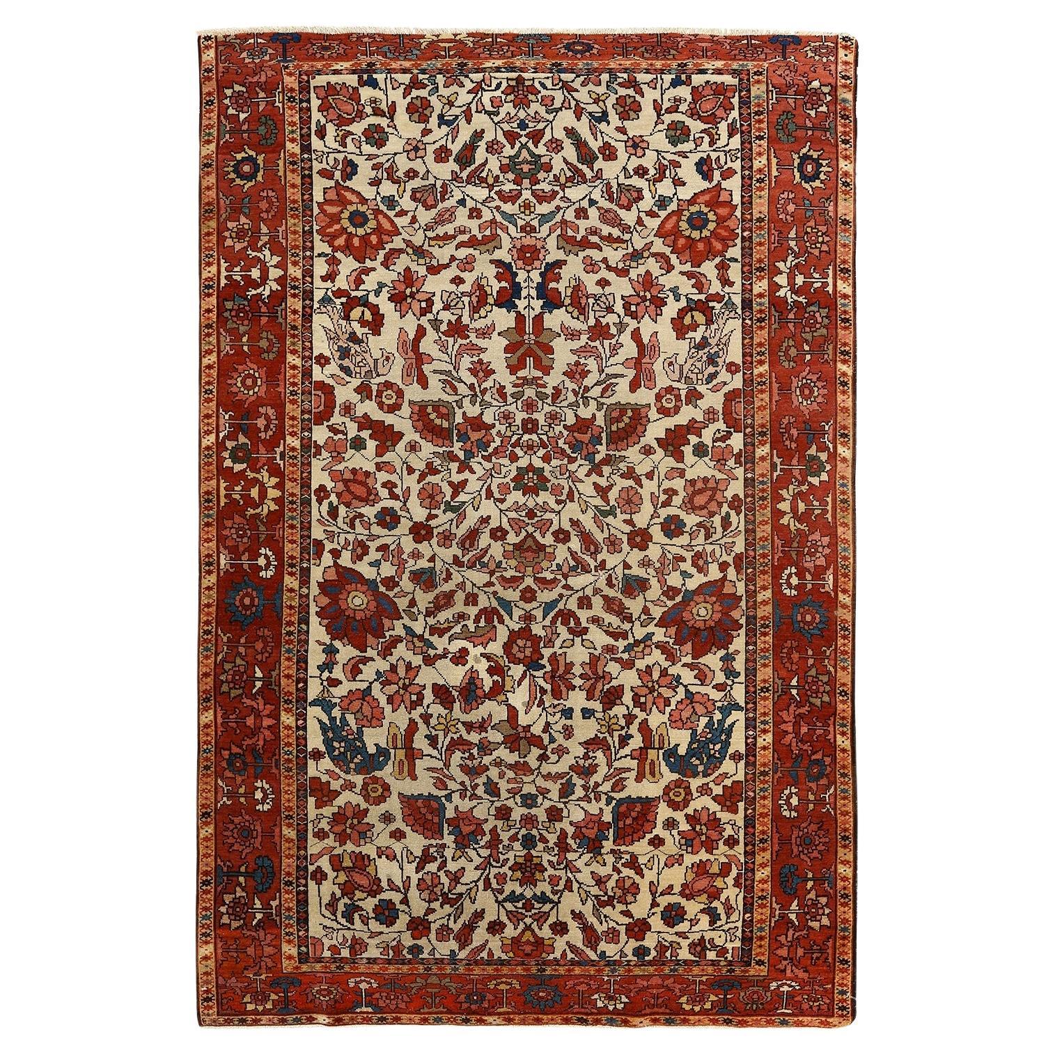 Antique Persian Malayer Rug - Size: 6'7x4'3