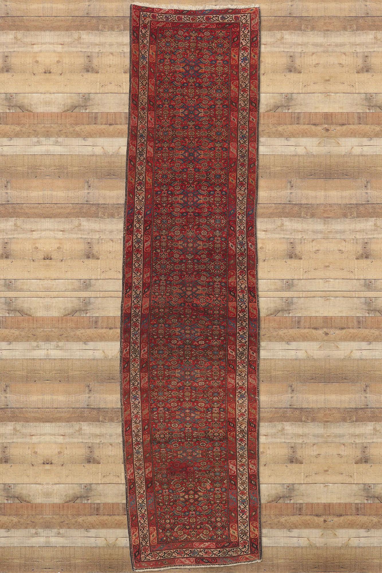 Antigua alfombra persa Malayer, el encanto tribal se funde con el noroeste del Pacífico en venta 2