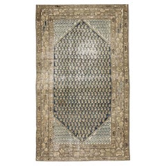 Antique Persian Malayer rug Tribal Paisley Design