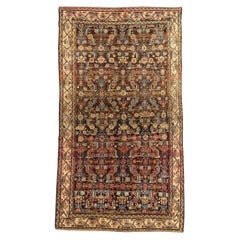 Antique Persian Malayer Rug, 05'01 x 09'02