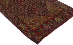 Antique Persian Malayer Rug with Arts & Crafts Bungalow Style