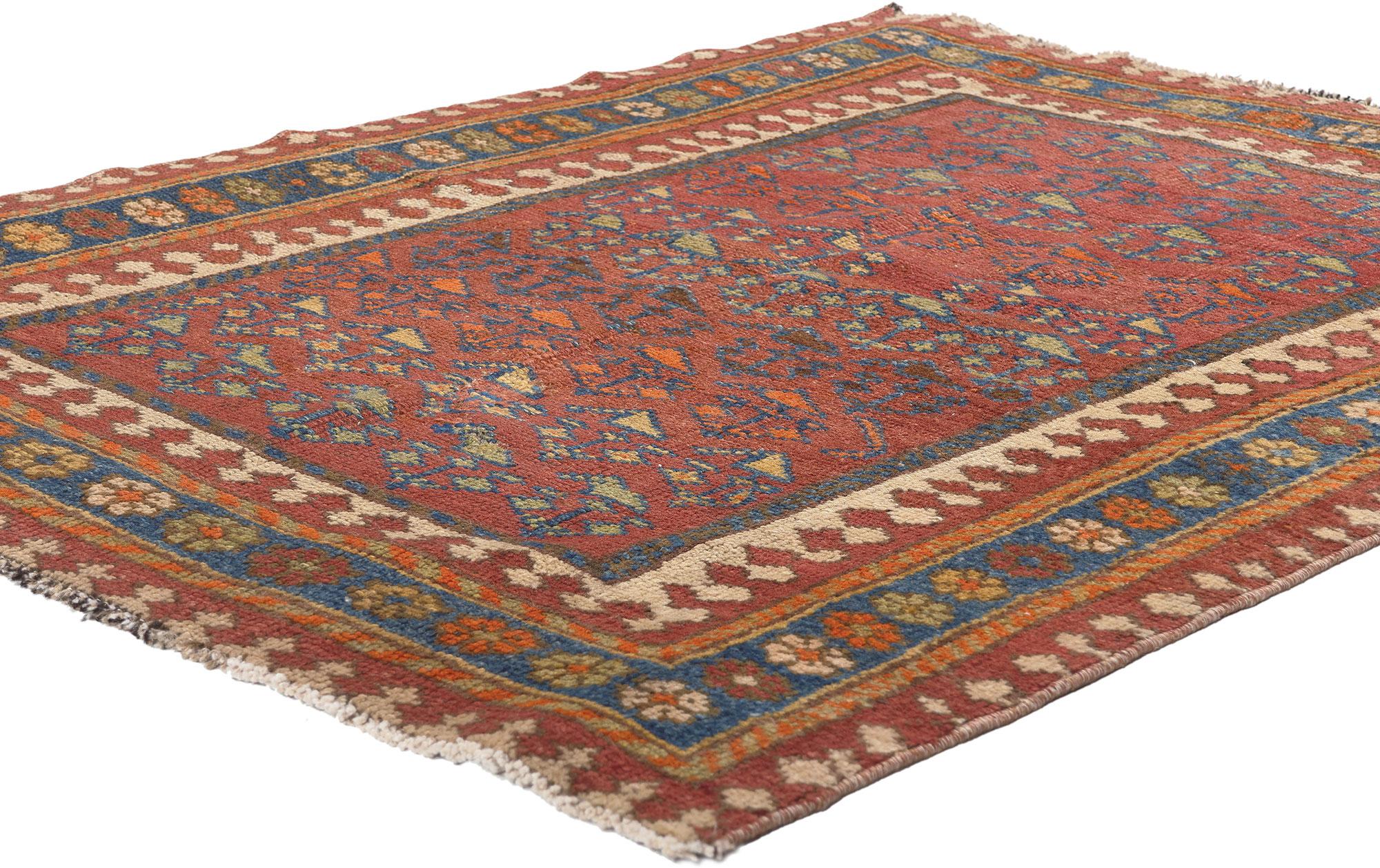 Antique Persian Malayer Rug with Boteh Pattern For Sale 4