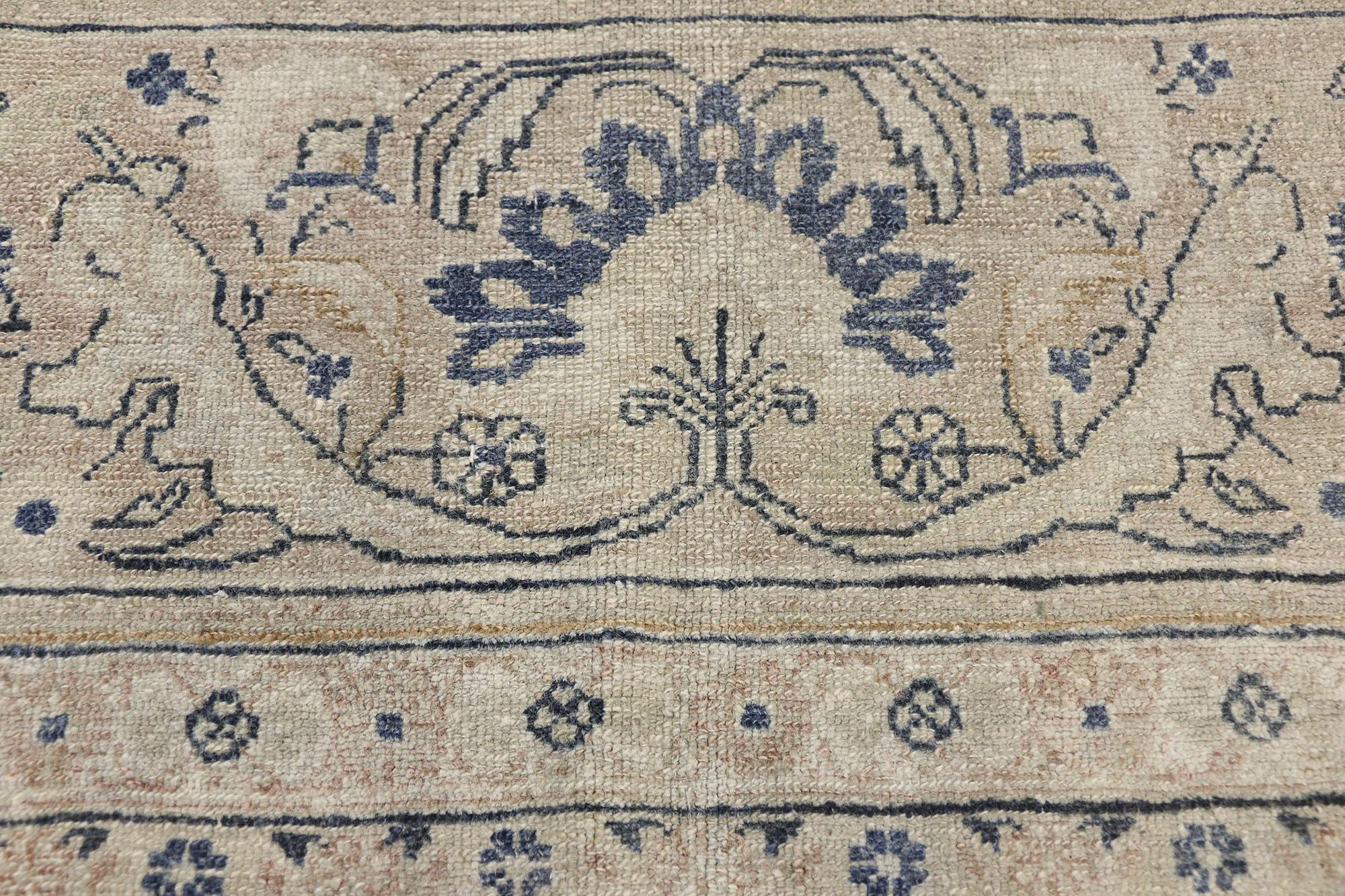 Hand-Knotted Antique Persian Malayer Rug with Dutch Renaissance and European Style For Sale