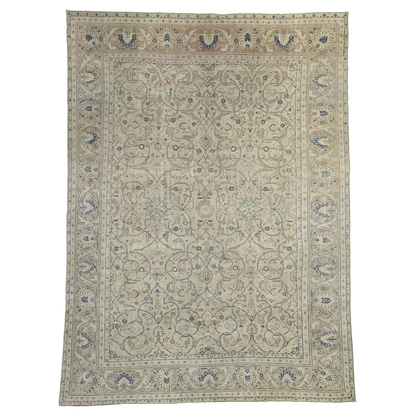 Antique Persian Malayer Rug with Dutch Renaissance and European Style ...